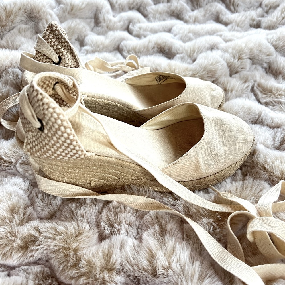 Soludos wedge heels strappy